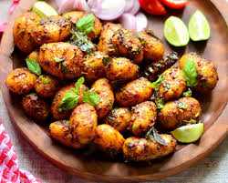 spiced potatoes
