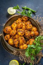 spiced potatoes