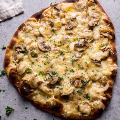 truffle parmesan naan